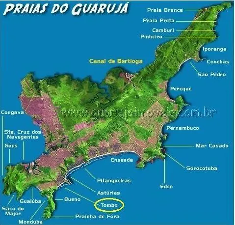 Mar em casa!!! Tombo Guarujá-SP Apartamento São Paulo 0*,